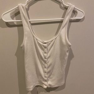 Abercrombie Button Up Tank